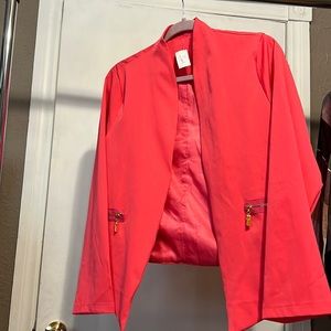 Pink Blazer Size Large!!